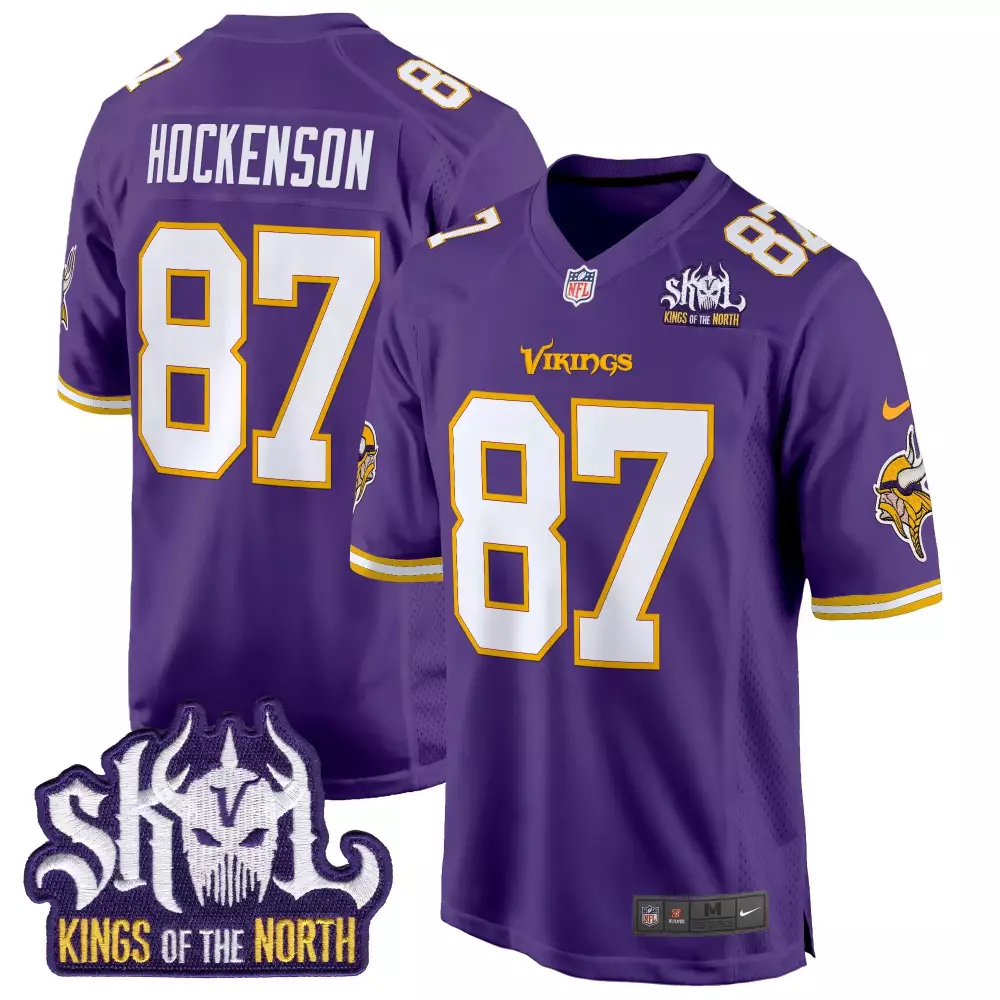 tj hockenson purple mens minnesota vikings classic limited jersey all stitched
