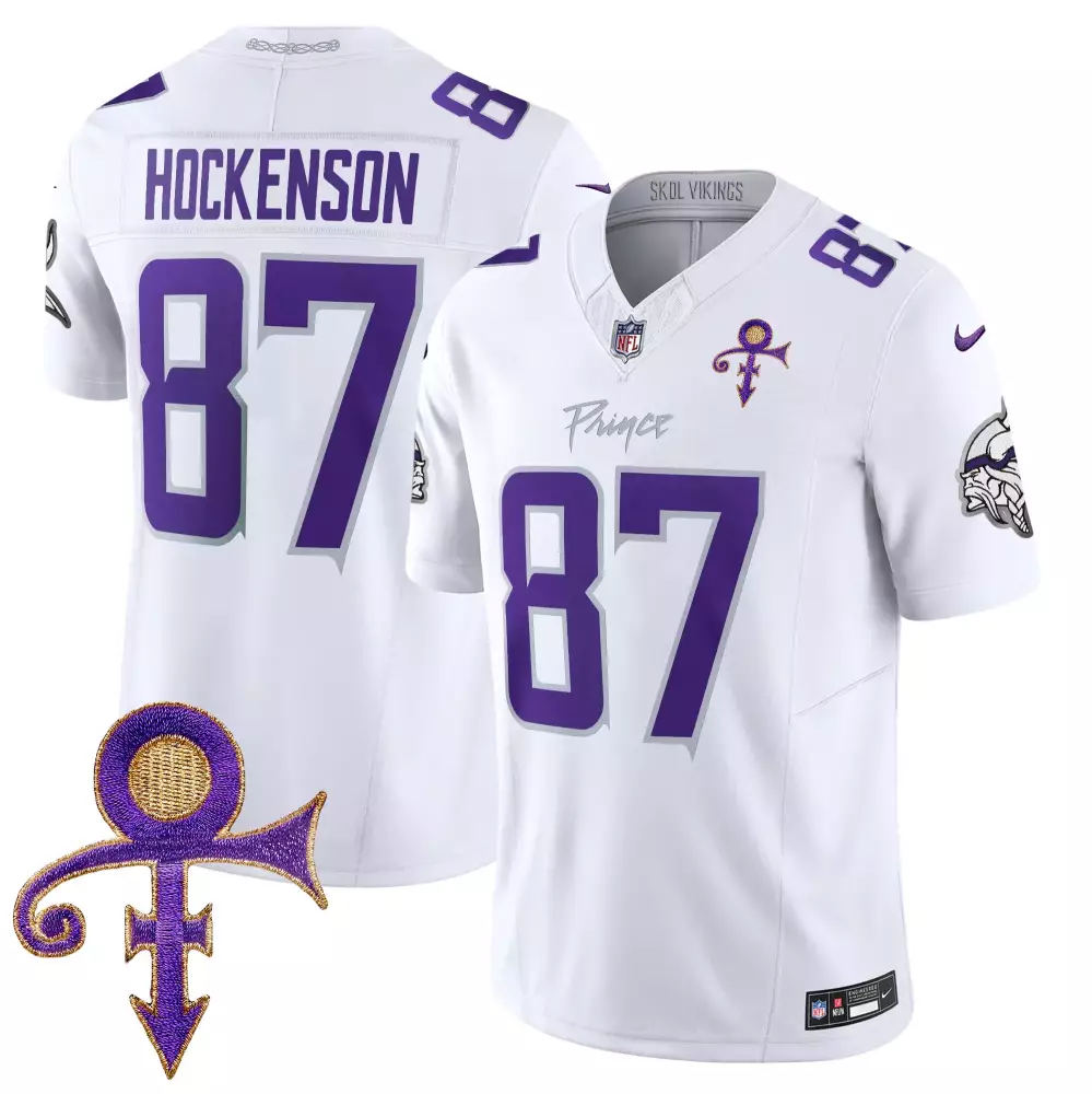 tj hockenson white limited mens 2024 vikings winter warrior vapor limited jersey all stitched