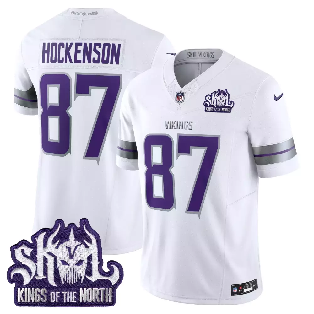tj hockenson white limited womens vikings 2024 prince vapor limited jersey all stitched