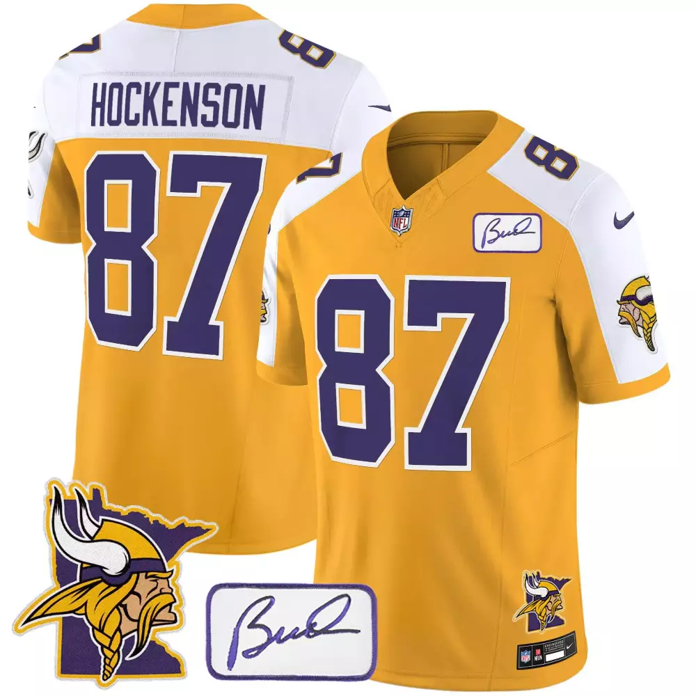 tj hockenson youth minnesota vikings platinum mvp vapor limited jersey all stitched