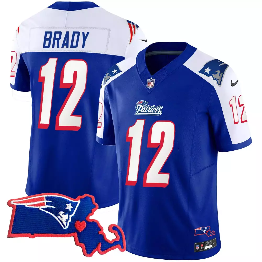 tom brady 1996 alternate womens new england patriots bill belichick 6x champions vapor jersey all stitched