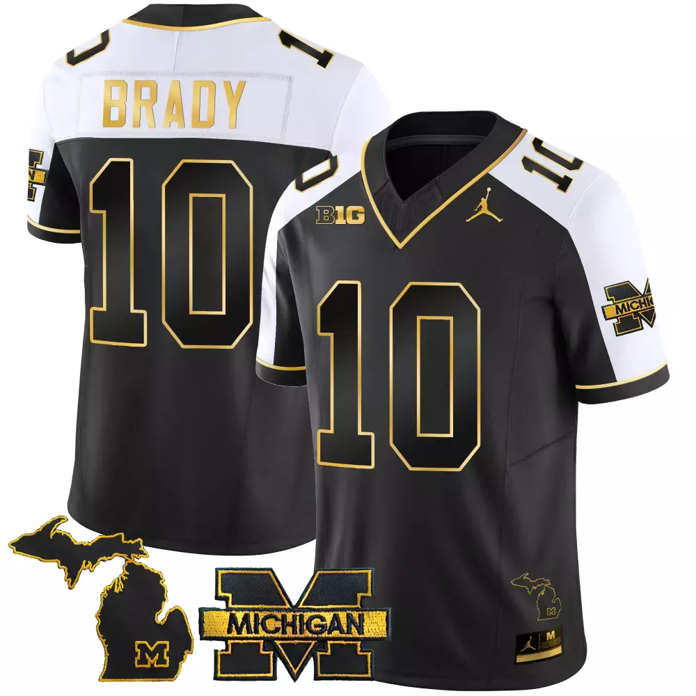 tom brady alternate mens michigan wolverines 2023 national champions patch vapor jersey v5 all stitched