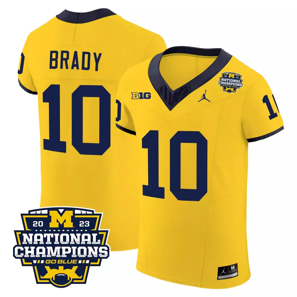 tom brady maize mens michigan wolverines rose bowl 1000 wins patch vapor jersey all stitched
