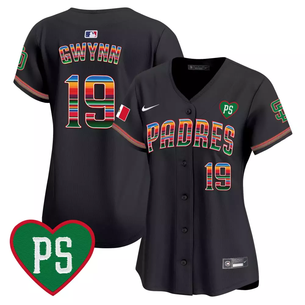 tony gwynn black mens san diego padres mexico for peter patch vapor premier limited jersey all stitched