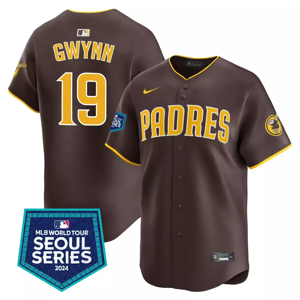 tony gwynn black womens san diego padres mexico premier limited jersey all stitched