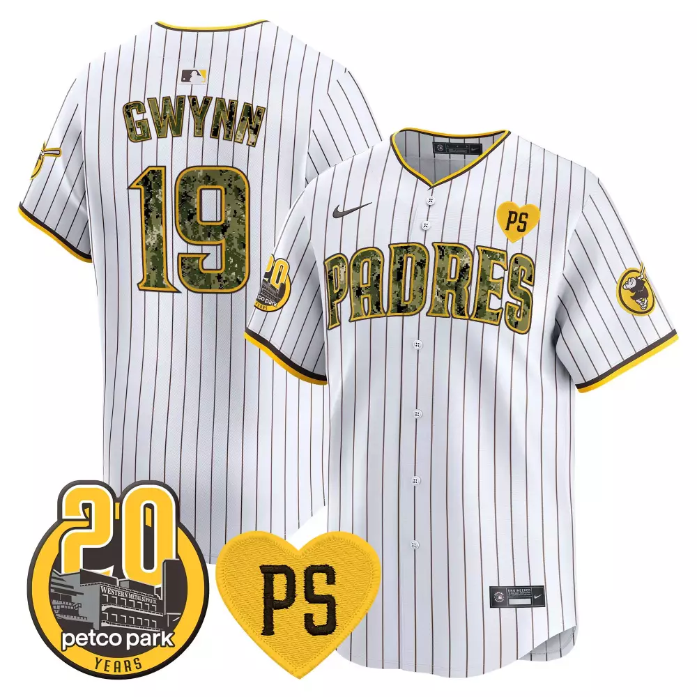 tony gwynn pinstripe mens san diego padres for peter petco park 20th patch usmc vapor premier limited jersey v2 all stit