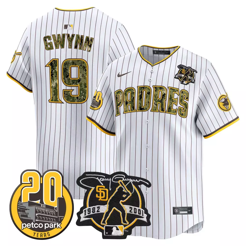 tony gwynn pinstripe mens san diego padres mexico california patch vapor premier limited jersey v5 all stitched