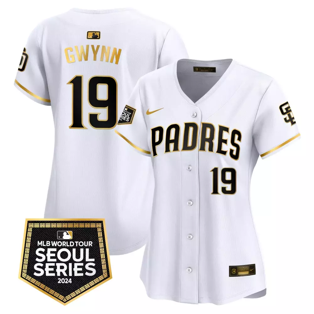 tony gwynn white gold mens san diego padres tony gwynn petco park 20th patch vapor premier limited jersey all stitched