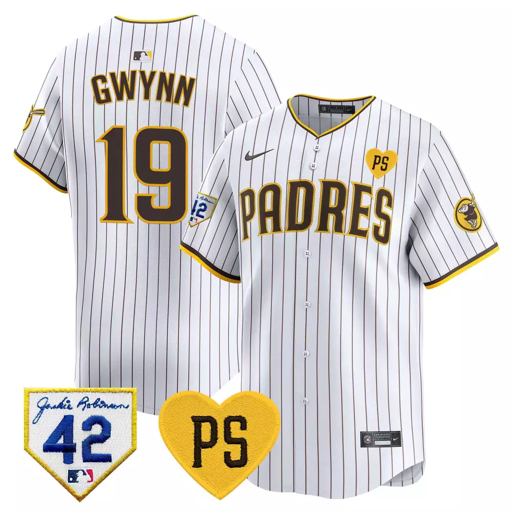 tony gwynn white gold womens san diego padres tony gwynn faithful patch vapor premier limited jersey n all stitched