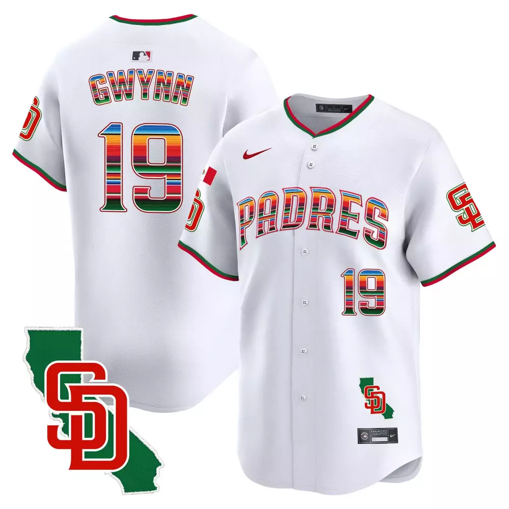 tony gwynn white mens san diego padres for peter petco park 20th patch vapor premier limited jersey all stitched