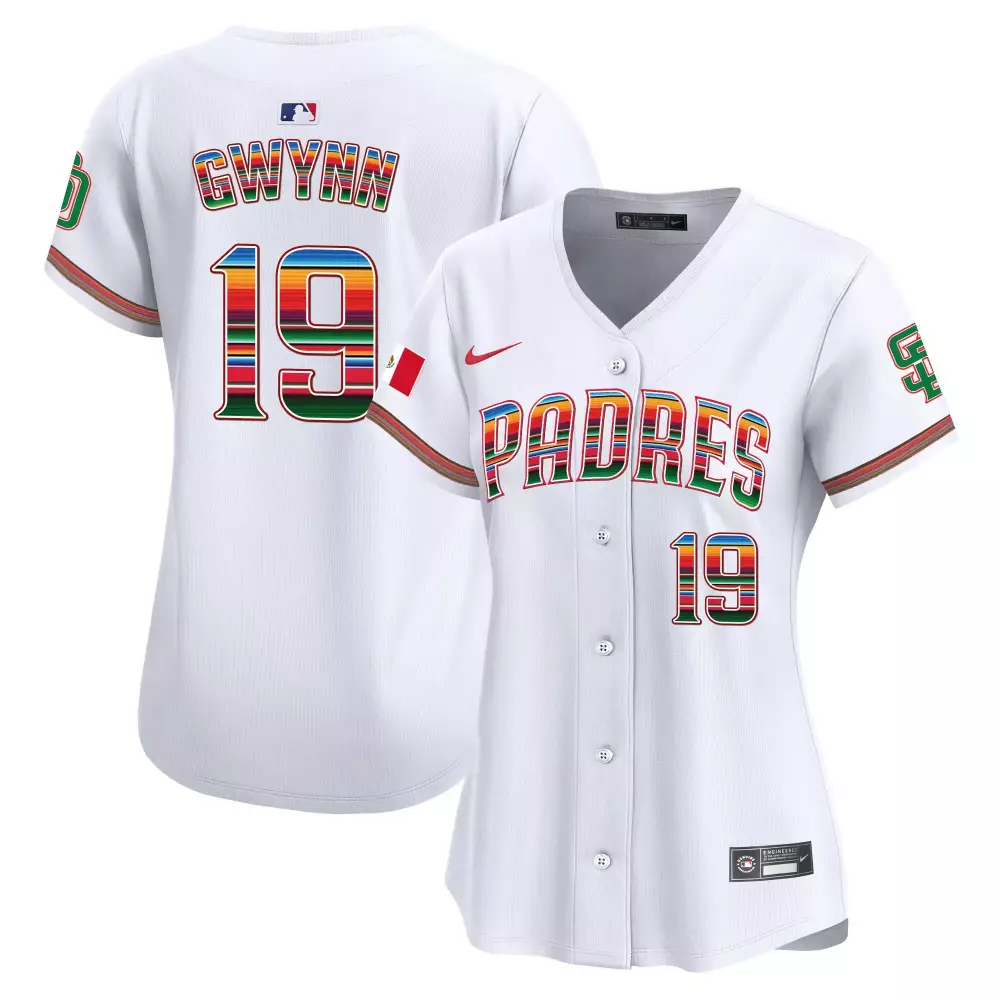 tony gwynn white womens san diego padres mexico for peter patch vapor premier limited jersey all stitched