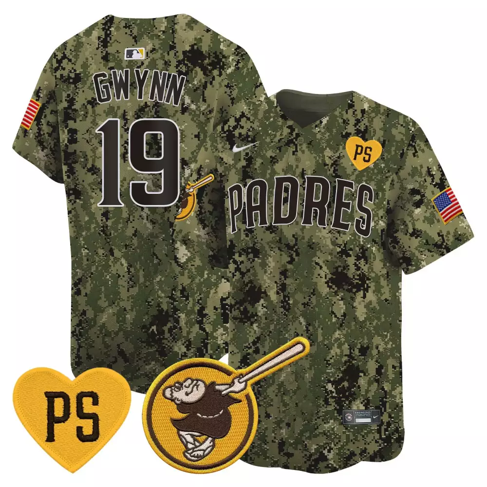 tony gwynn woodland mens san diego padres for peter petco park 20th patch usmc vapor premier limited jersey v2 all stitc