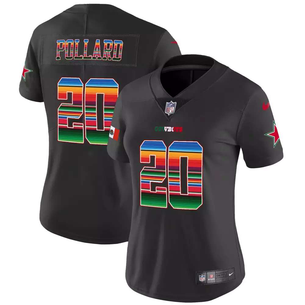 Tony Pollard Dallas Cowboys Mexico Vapor Limited Jersey V2 | Stitched Fan Gear for Men, Women & Youth | Unique Style