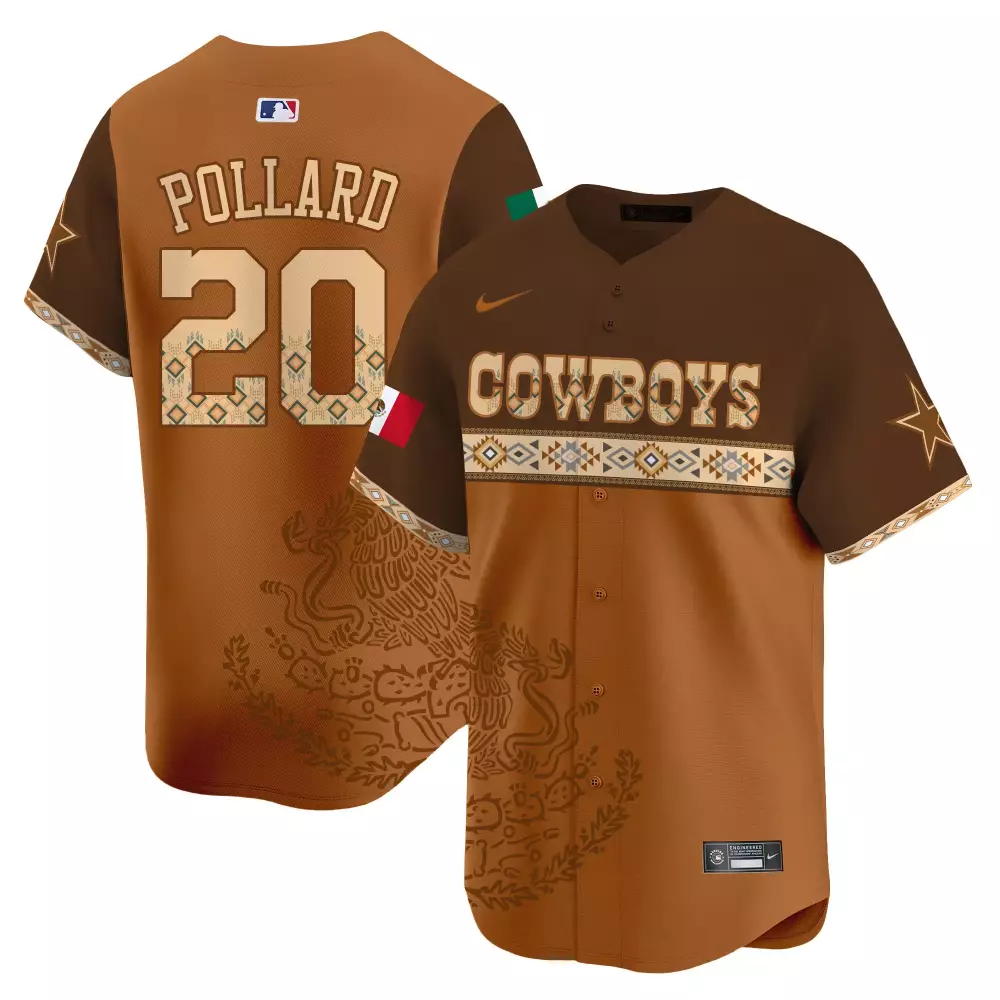 Tony Pollard Dallas Cowboys Mexico Vapor Limited Jersey V2 | Stitched Fan Gear for Men, Women & Youth | Unique Style