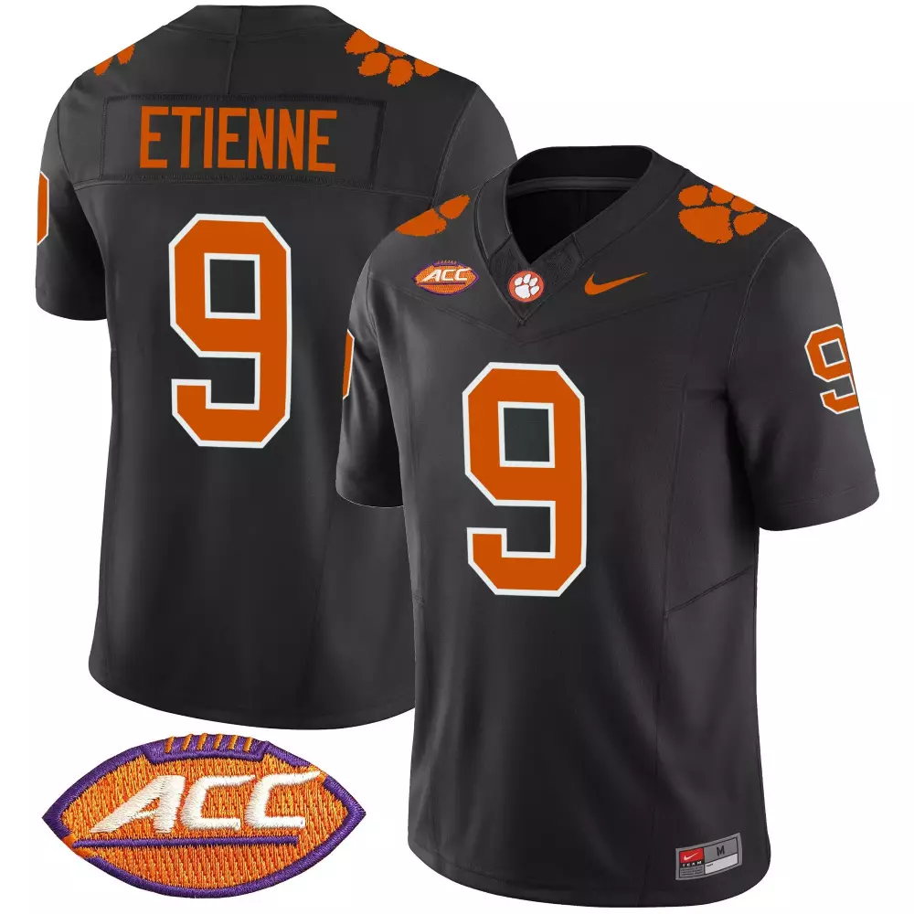 travis etienne alternate mens clemson tigers vapor limited jersey all stitched