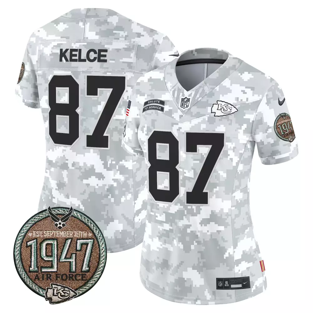 team white mens kansas city chiefs 2024 christmas vapor limited jersey printed