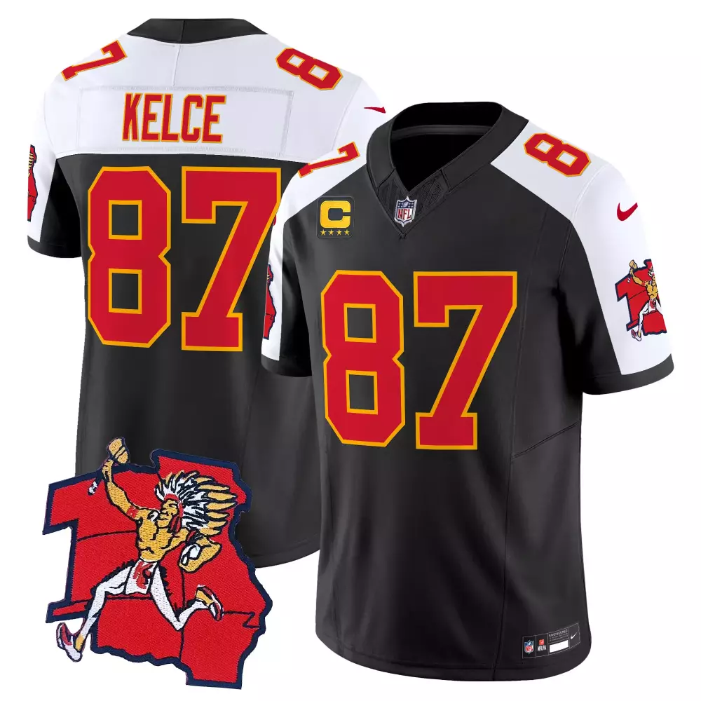 Travis Kelce Black Limited Men's Kansas City Chiefs Super Bowl Vapor Gold Jersey | Stitched Edition | Fan Gear for Men, Women & Youth