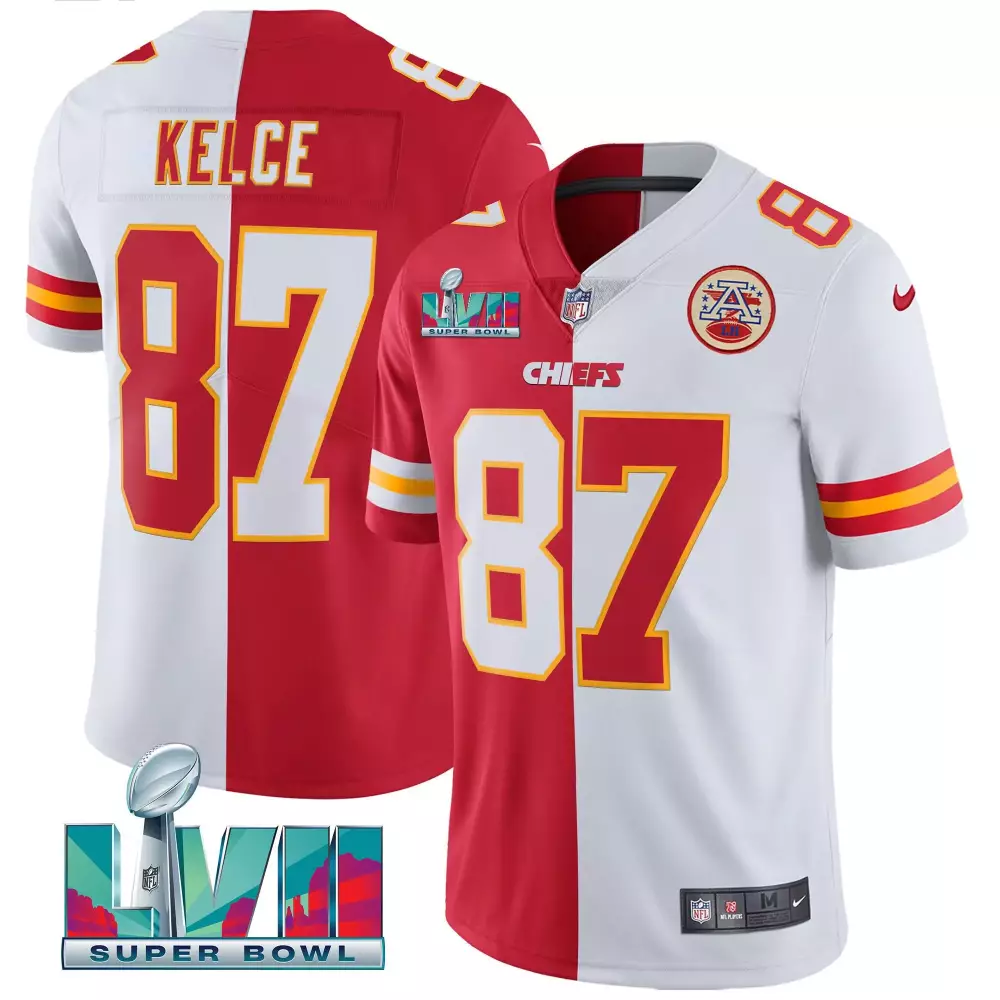 Travis Kelce Kansas City Chiefs Super Bowl Vapor Gold Jersey | Stitched Fan Gear | For Men, Women & Youth