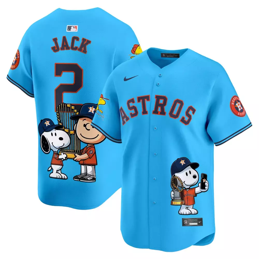 travis scott light blue unisex houston astros barbie vapor premier limited jersey all stitched