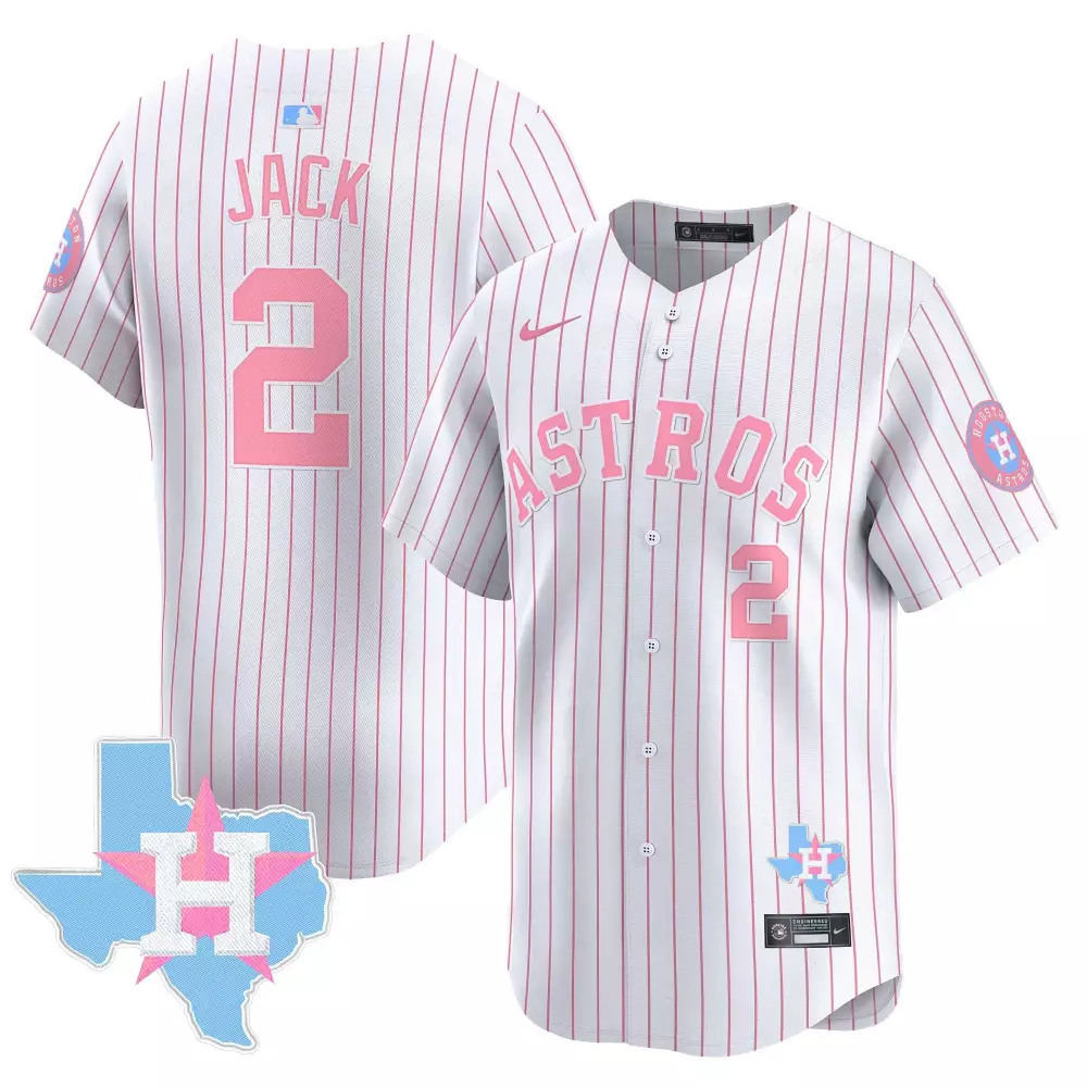 travis scott pinstripe unisex houston astros barbie vapor premier limited jersey all stitched