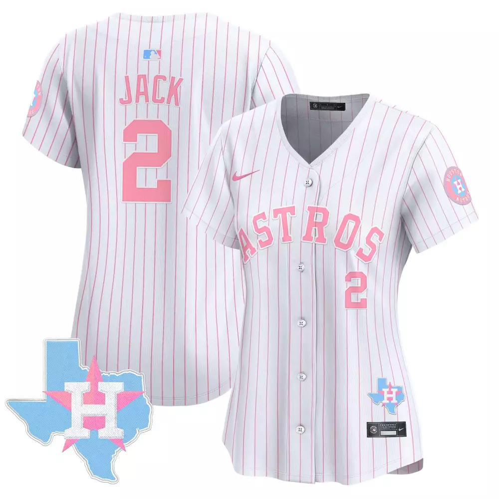 travis scott pinstripe unisex houston astros barbie vapor premier limited jersey all stitched