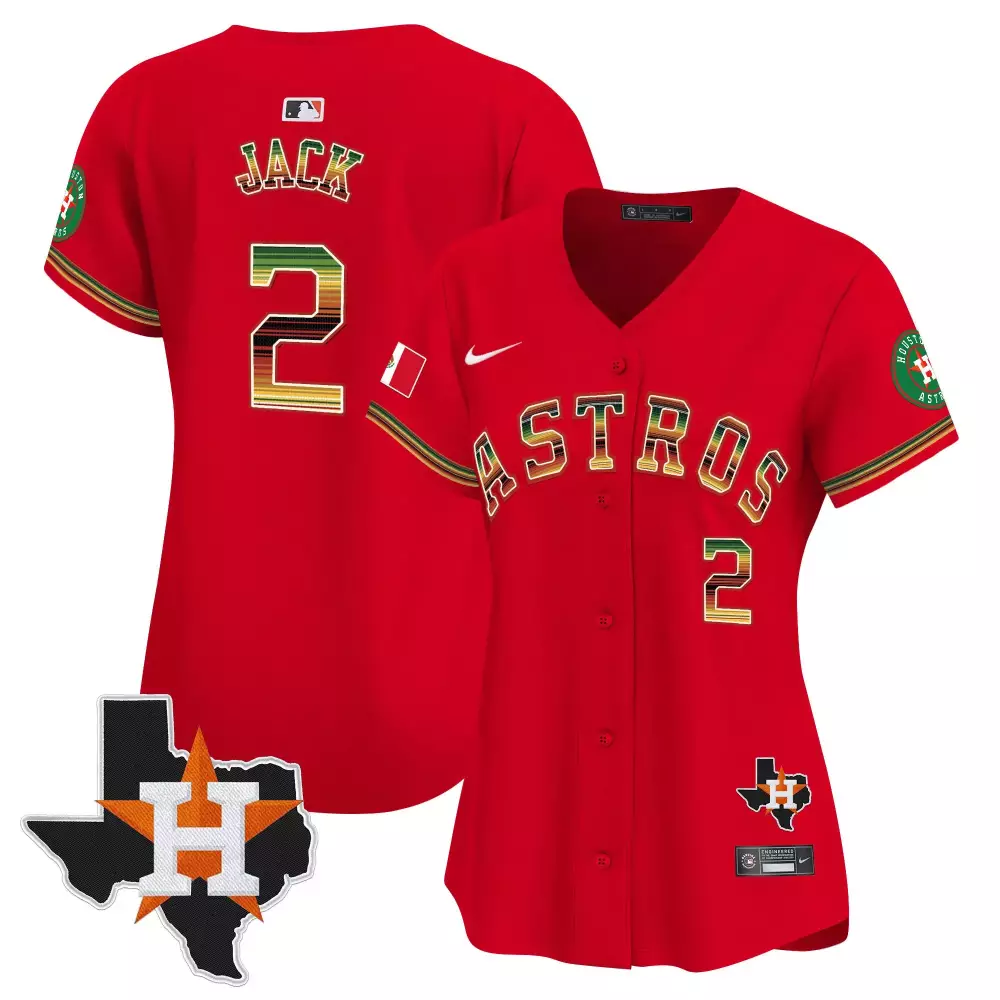 travis scott red unisex houston astros mexico vapor premier limited jersey printed