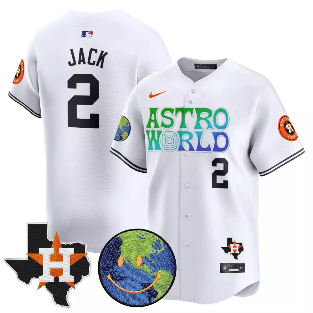 travis scott white mens houston astros aztec warrior skull vapor premier limited jersey v2 printed