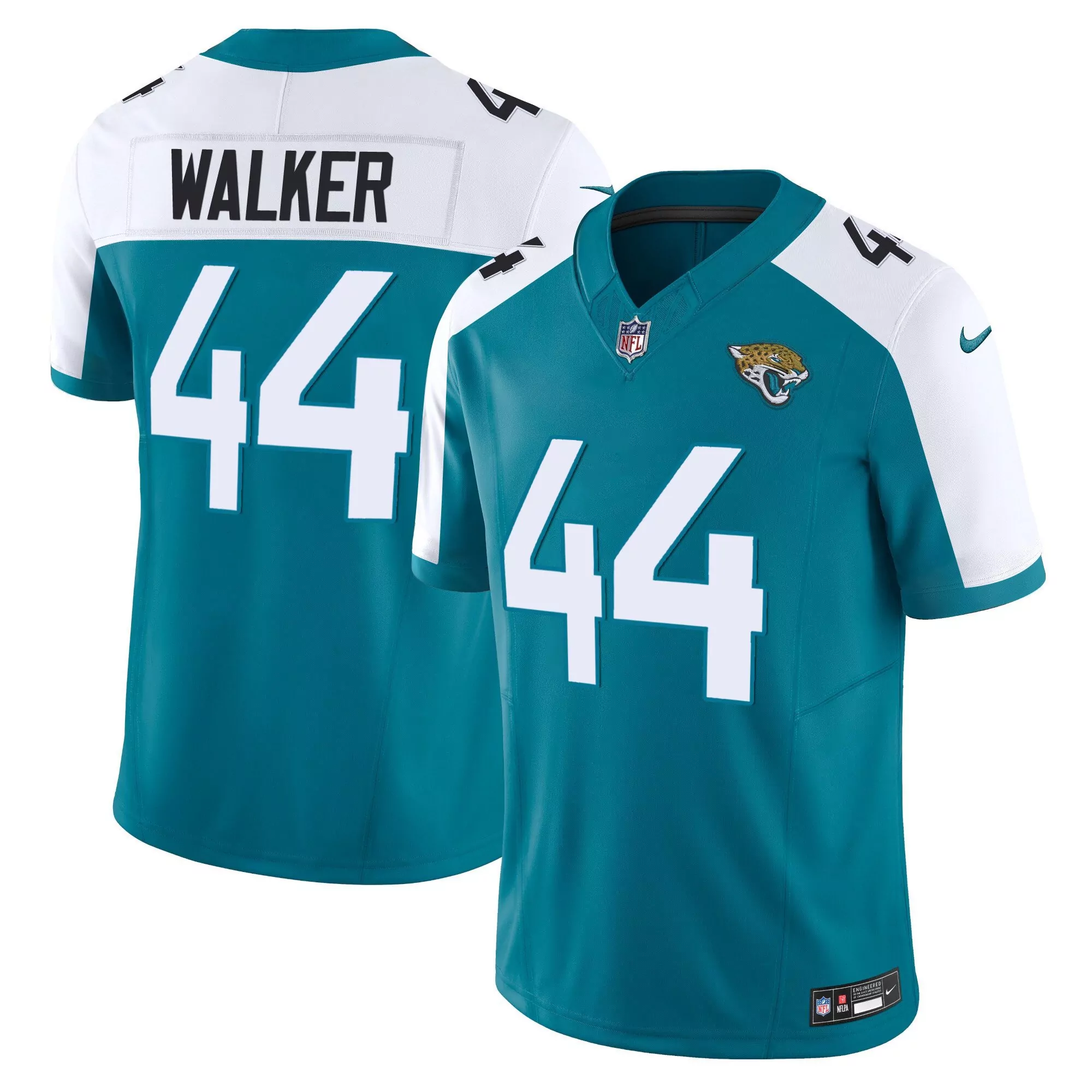 travon walker alternate mens jacksonville jaguars vapor limited jersey all stitched