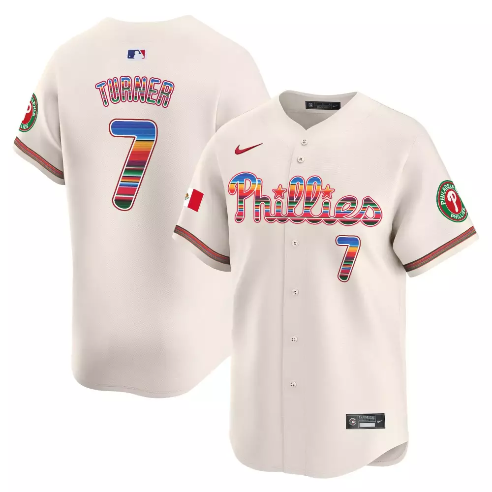trea turner cream mens philadelphia phillies halloween vapor premier limited jersey v2 all stitched
