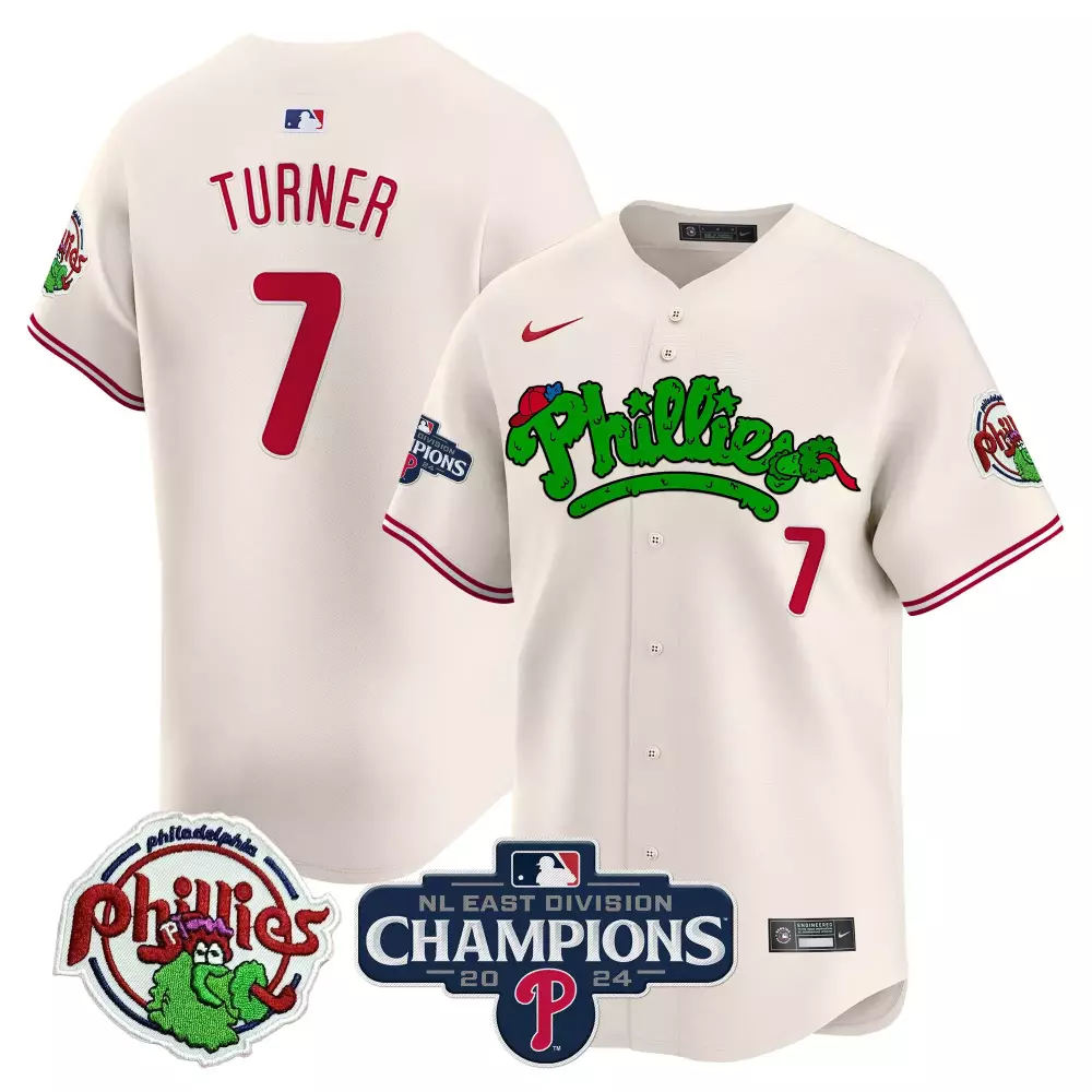 trea turner cream mens philadelphia phillies halloween vapor premier limited jersey v2 all stitched
