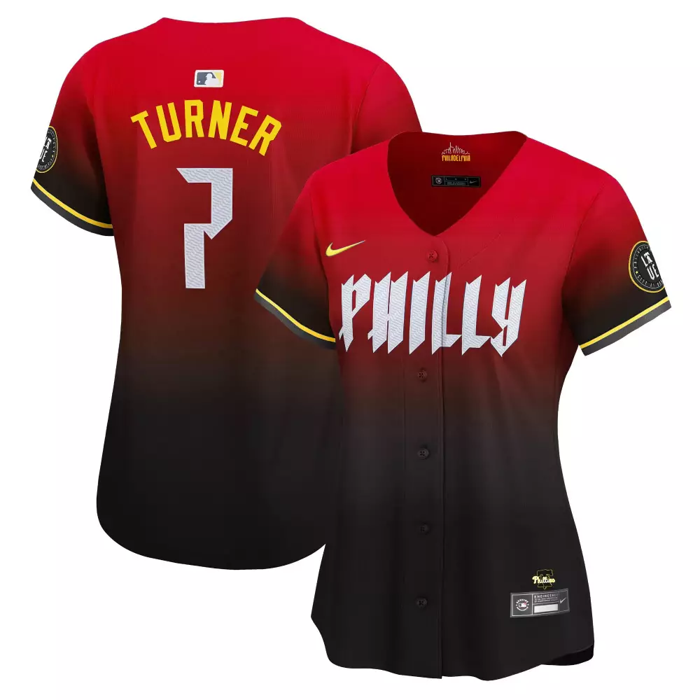 trea turner red unisex philadelphia phillies phanatic halloween vapor limited jersey printed