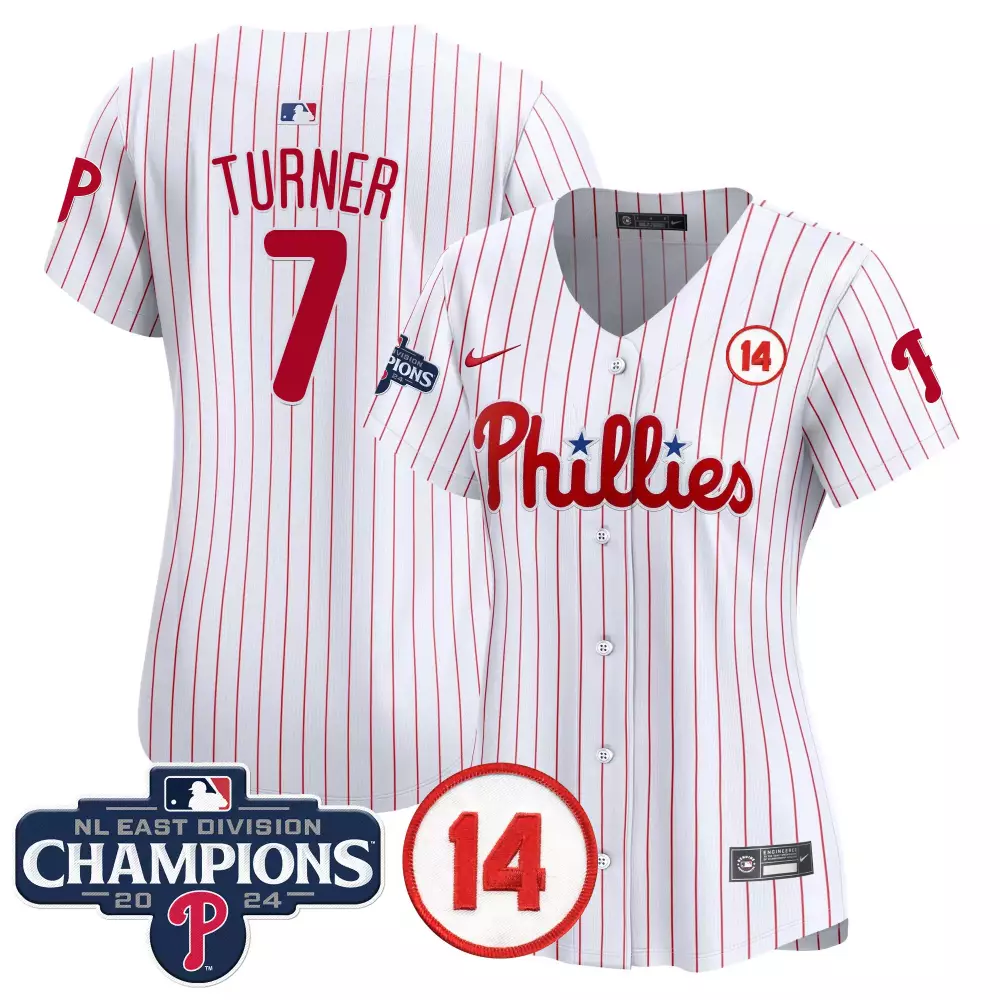 trea turner white womens philadelphia phillies 2024 fourth of july vapor premier limited jersey all stitched