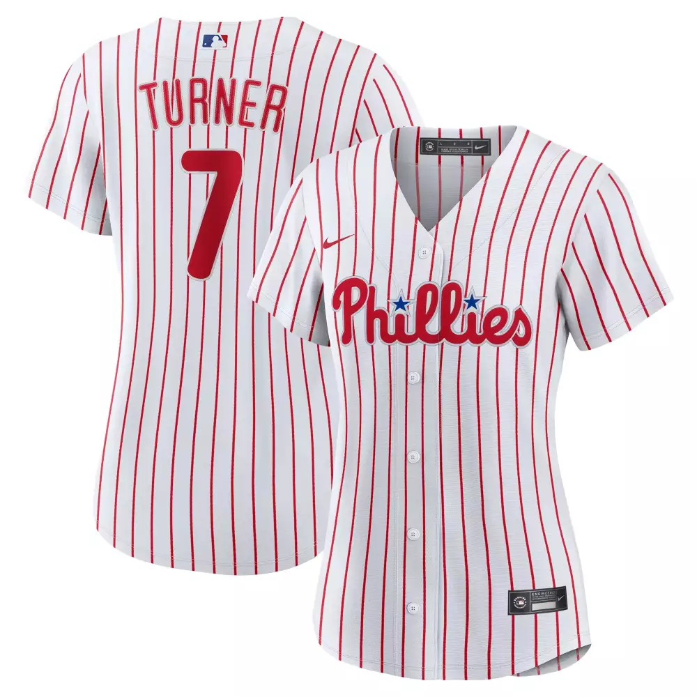 trea turner women trea turner philadelphia phillies home jersey all stitched