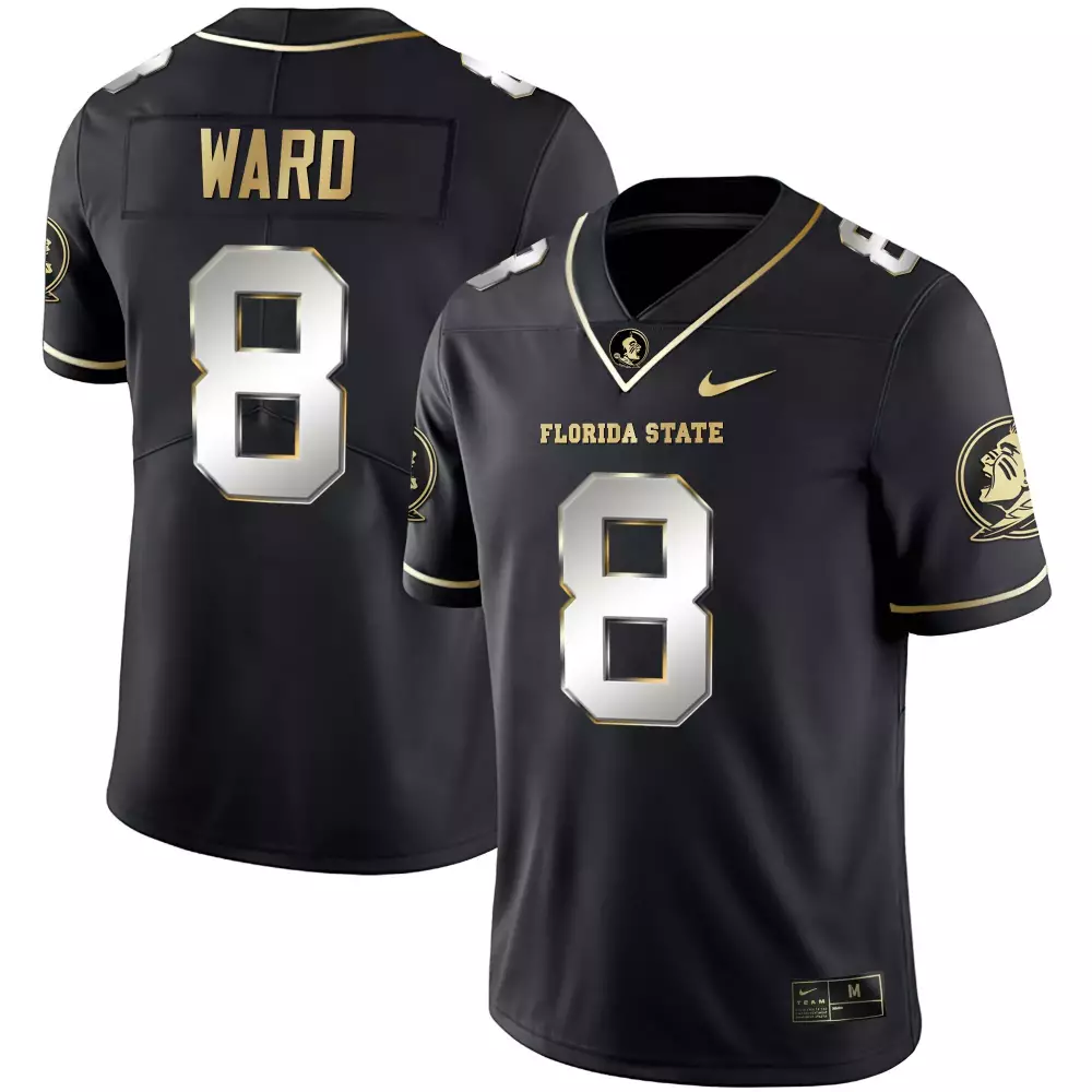 treshaun ward black limited mens florida state seminoles black limited gold vapor jersey all stitched