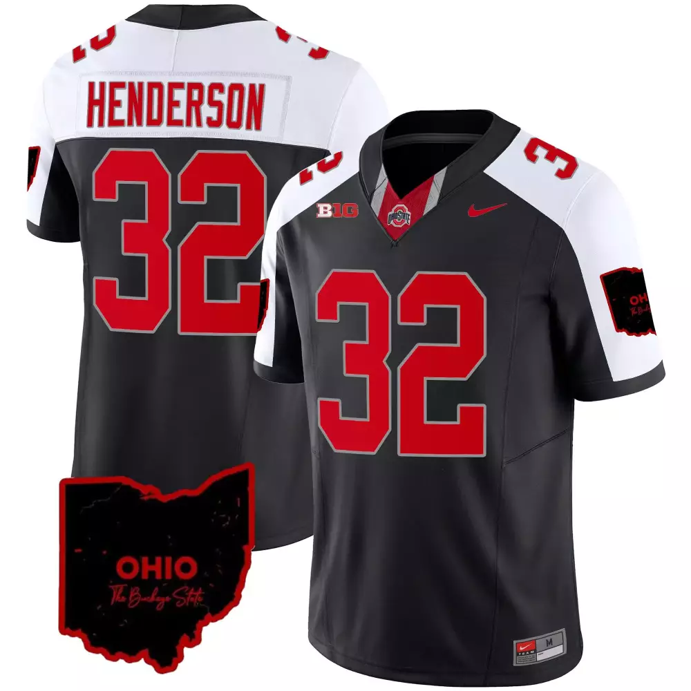treveyon henderson alternate youths ohio state buckeyes player jersey all stitched