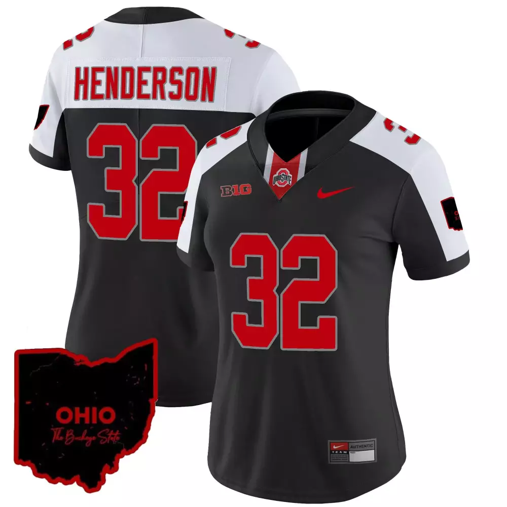 treveyon henderson alternate youths ohio state buckeyes player jersey all stitched