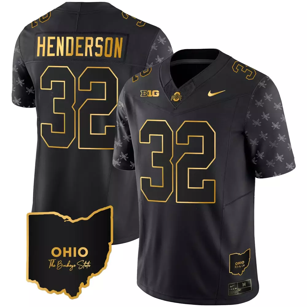 treveyon henderson alternate youths ohio state buckeyes player jersey all stitched