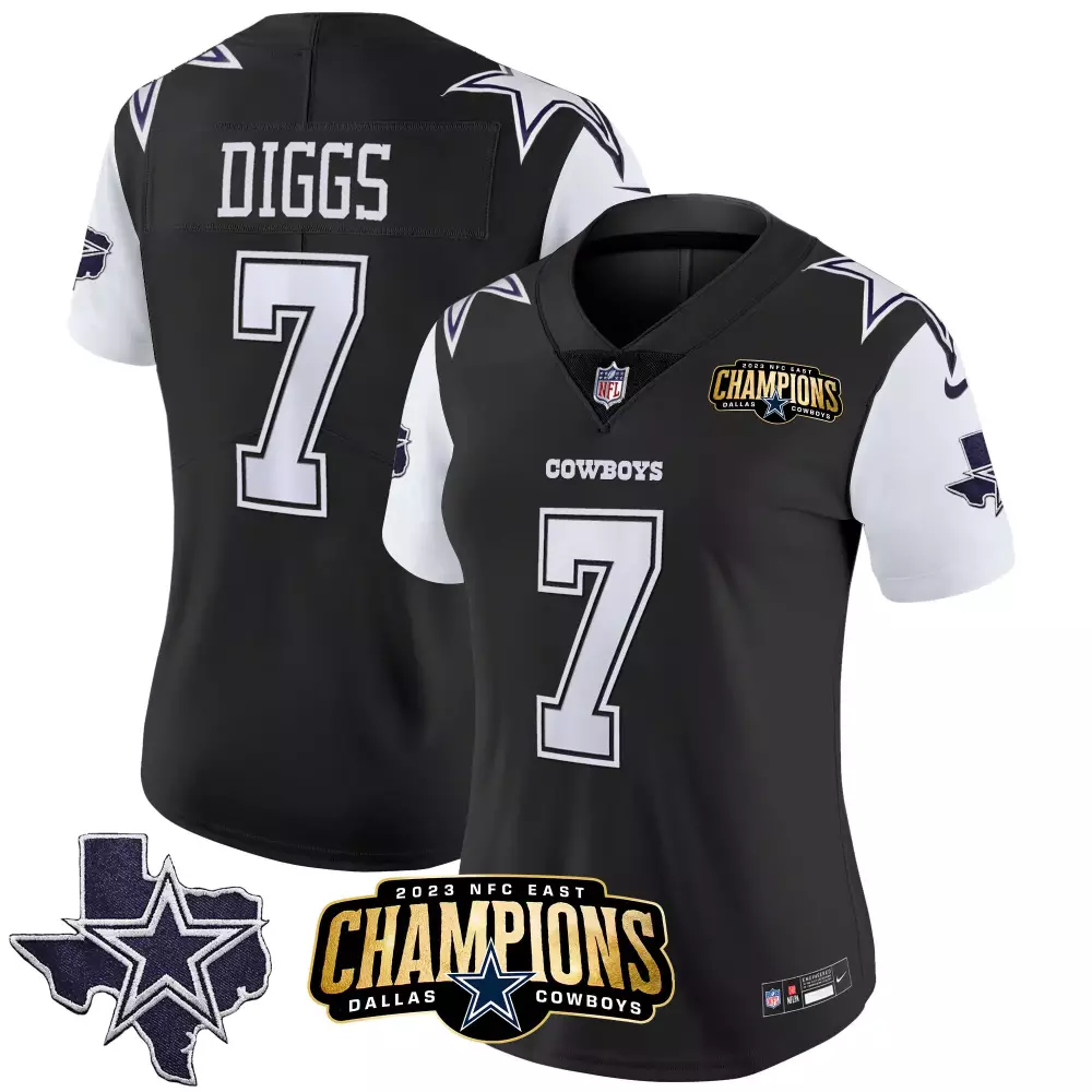 trevon diggs black star mens dallas cowboys mexico vapor jersey all stitched