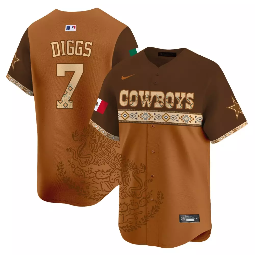 Trevon Diggs Dallas Cowboys Mexico Vapor Limited Jersey | Men's Stitched Edition | Fan Gear for Game Day | For Men, Women & Youth