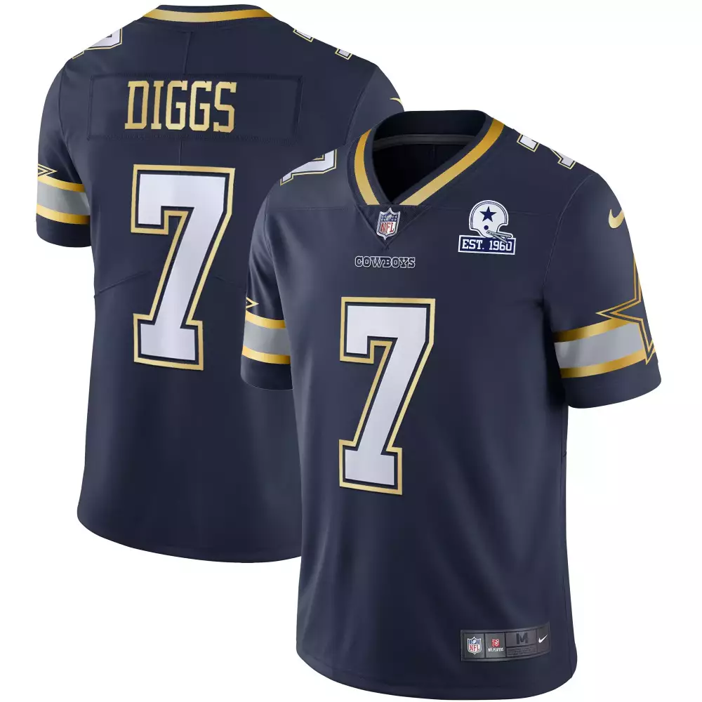 Trevon Diggs Dallas Cowboys Navy Game Jersey | Stylish Fan Gear for All | For Men, Women & Youth