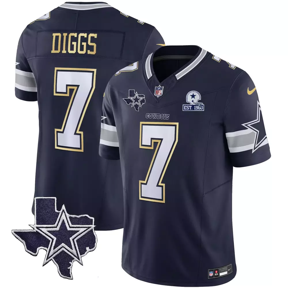 Trevon Diggs Dallas Cowboys Navy Game Jersey | Stylish Fan Gear for All | For Men, Women & Youth