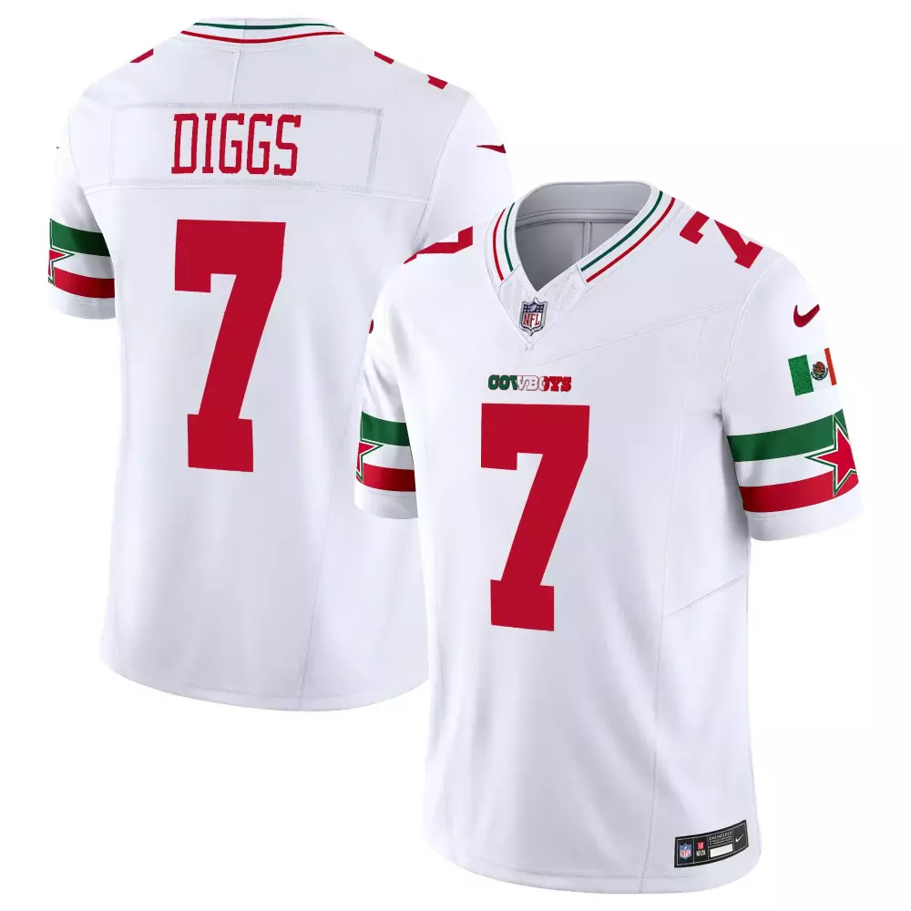 Trevon Diggs Men's Dallas Cowboys Mexico Vapor Limited Jersey | Stitched | Limited Edition Fan Gear | For Men, Women & Youth