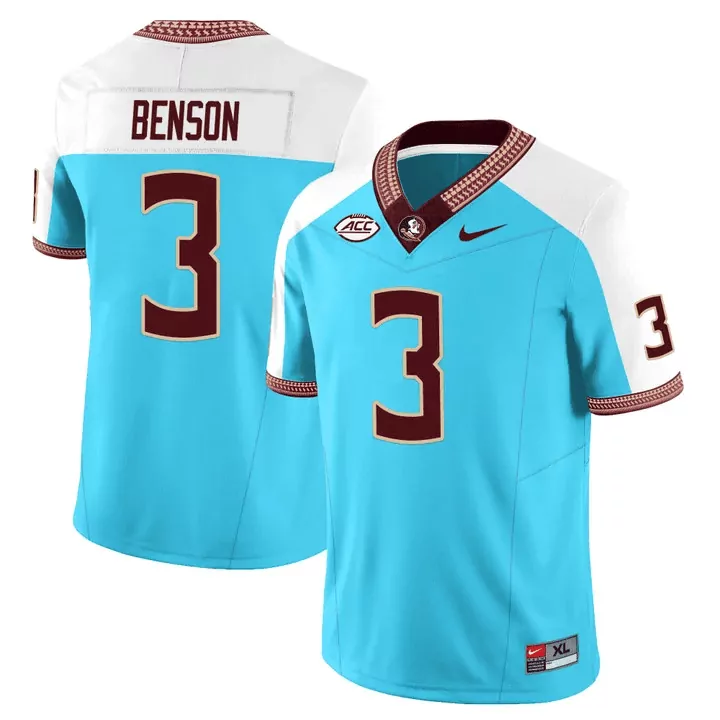 trey benson alternate mens florida state seminoles seminole heritage vapor limited jersey all stitched