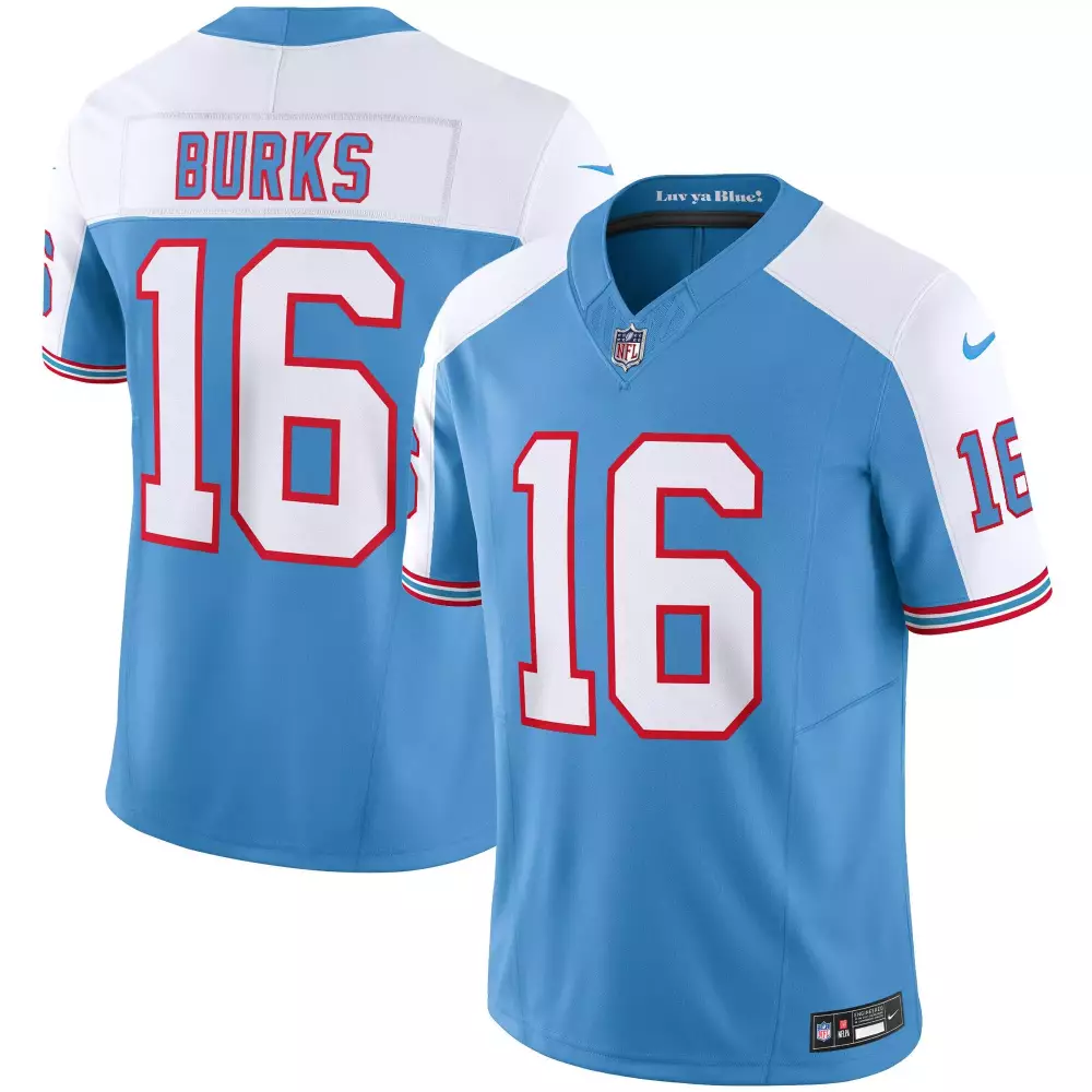 treylon burks alternate mens tennessee titans 1997 throwback gold vapor jersey all stitched