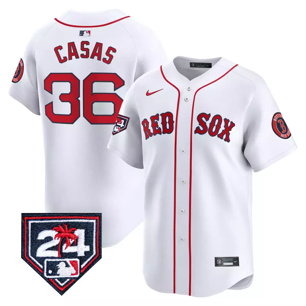 triston casas white gold mens boston red sox tim wakefield patch vapor premier limited jersey all stitched