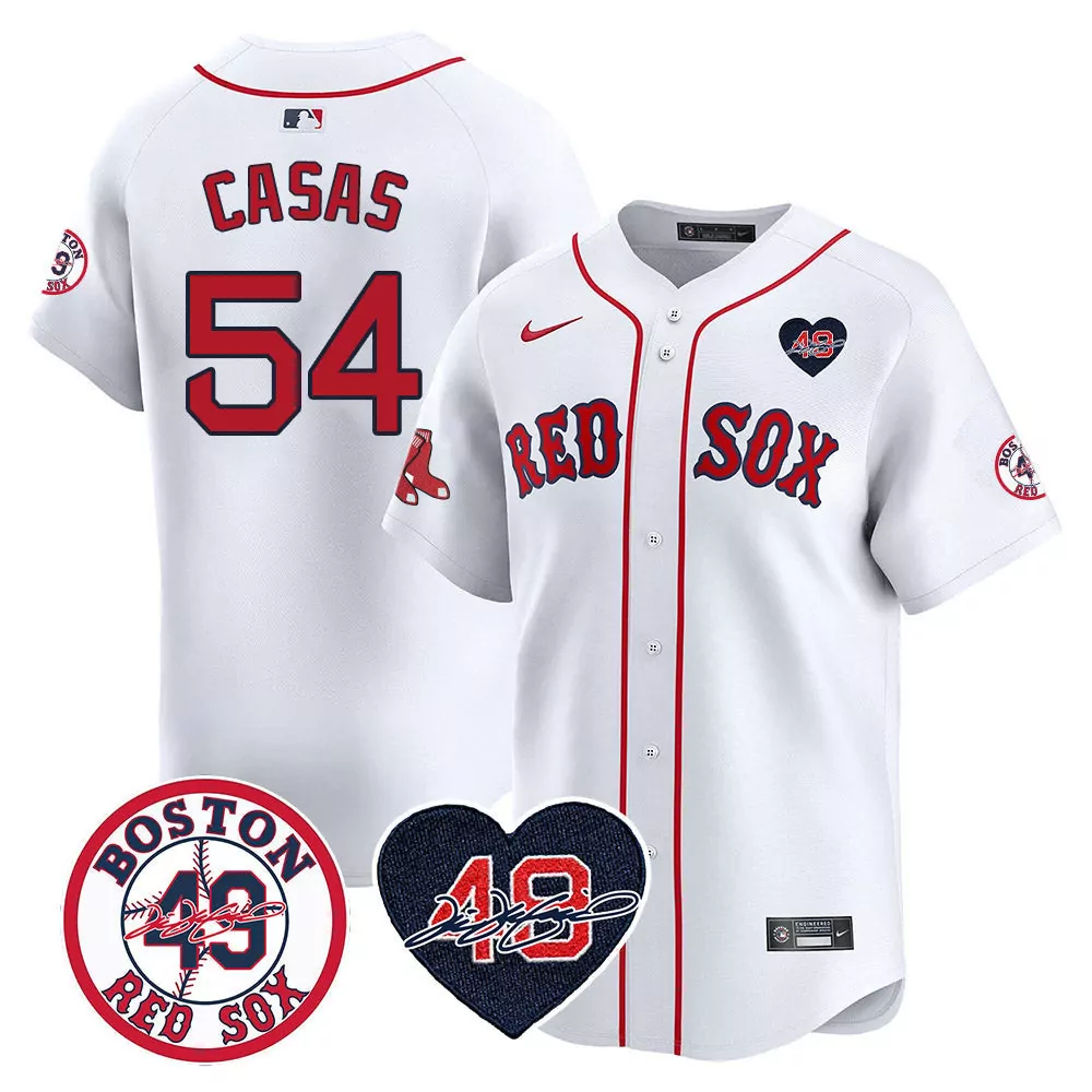 triston casas white gold mens boston red sox tim wakefield patch vapor premier limited jersey all stitched