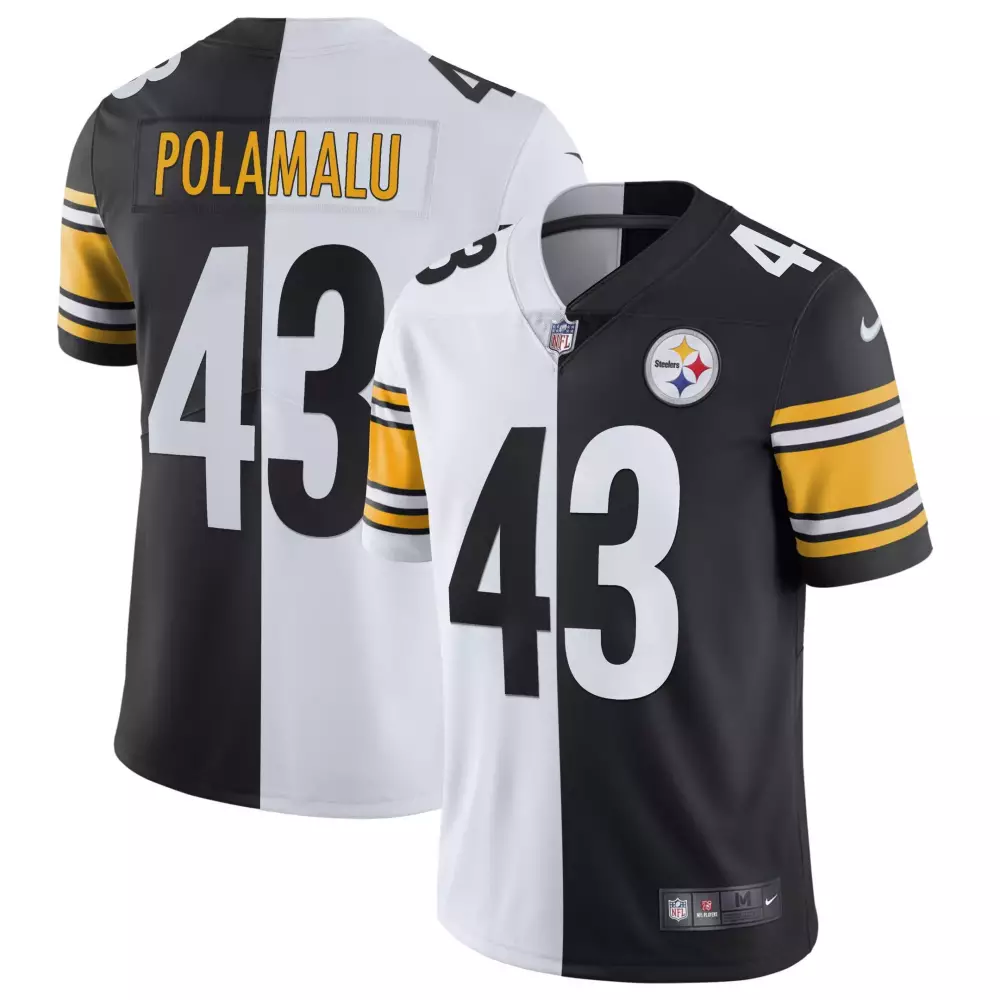 troy polamalu rush alternate mens pittsburgh steelers vapor limited jersey v2 all stitched