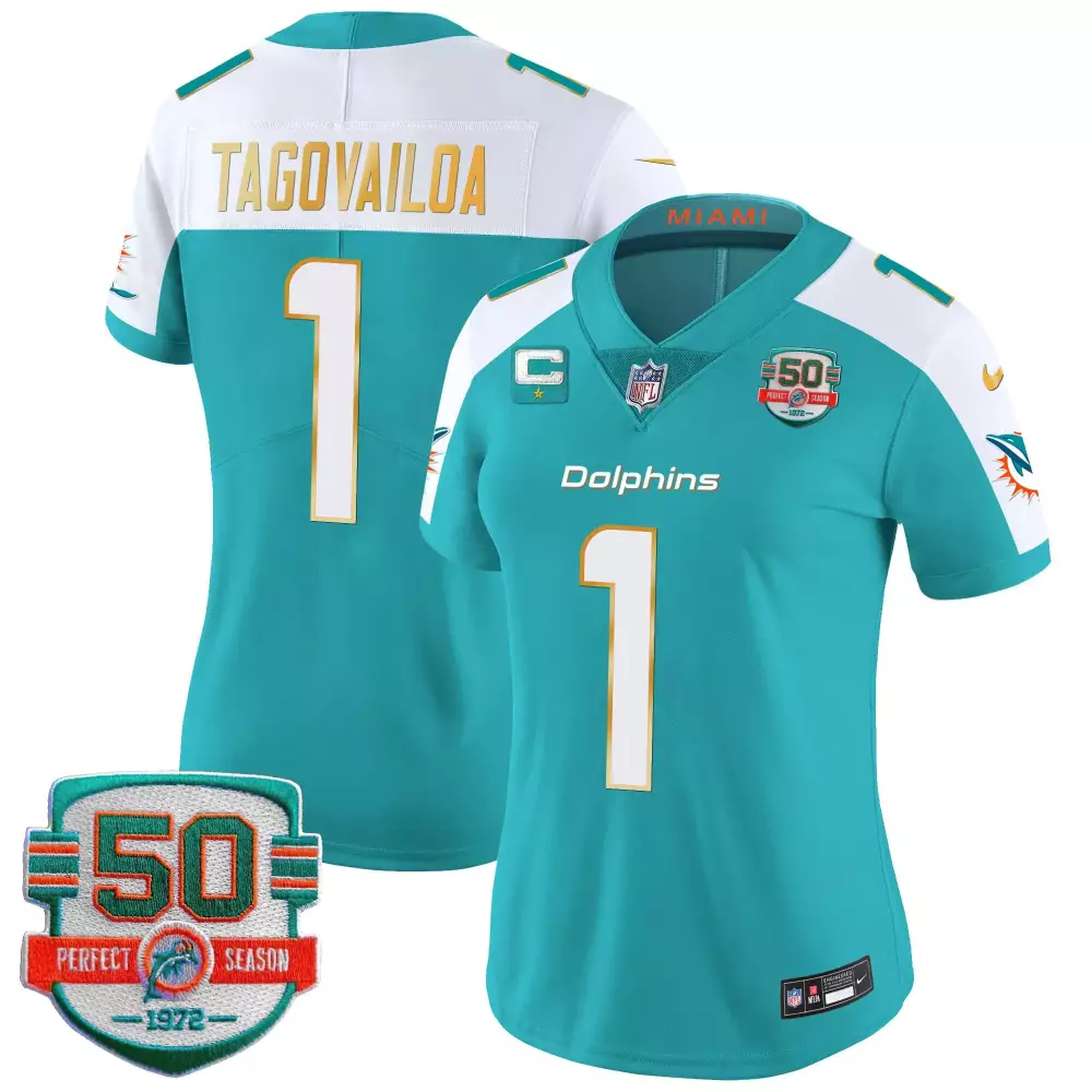 Tua Tagovailoa Alternate Men's Throwback Vapor Jersey | Miami Dolphins Stitched Fan Gear | For Men, Women & Youth