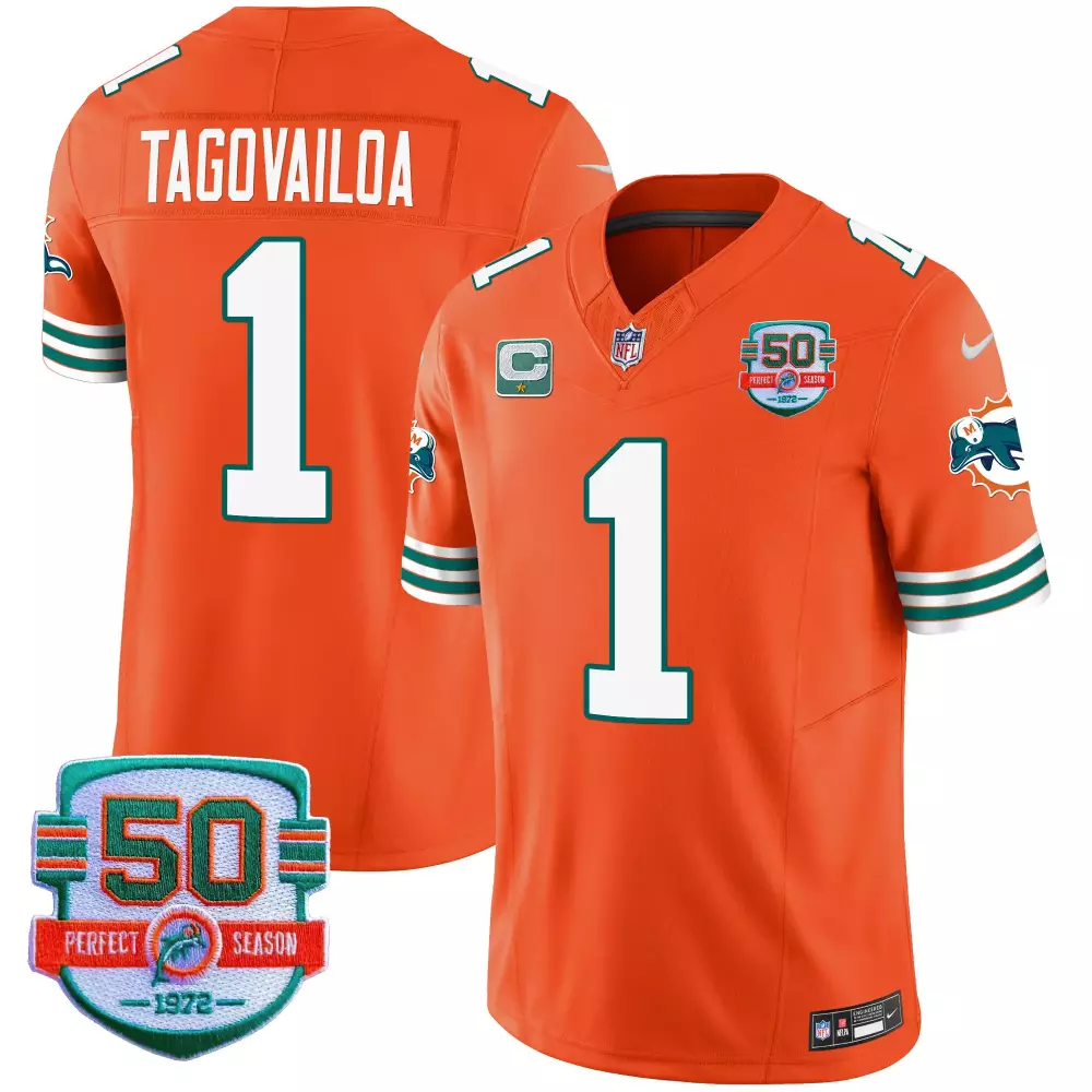 Tua Tagovailoa Miami Dolphins Throwback Vapor Jersey | Stitched White | Fan Gear for Women, Men & Youth