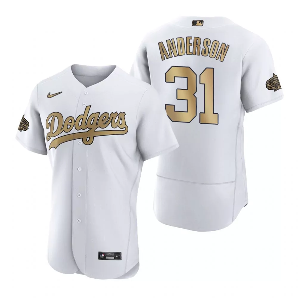 Tyler Anderson Men's Los Angeles Dodgers Flex Base All-Star Game Jersey 2022 | Stitched Fan Gear | For Men